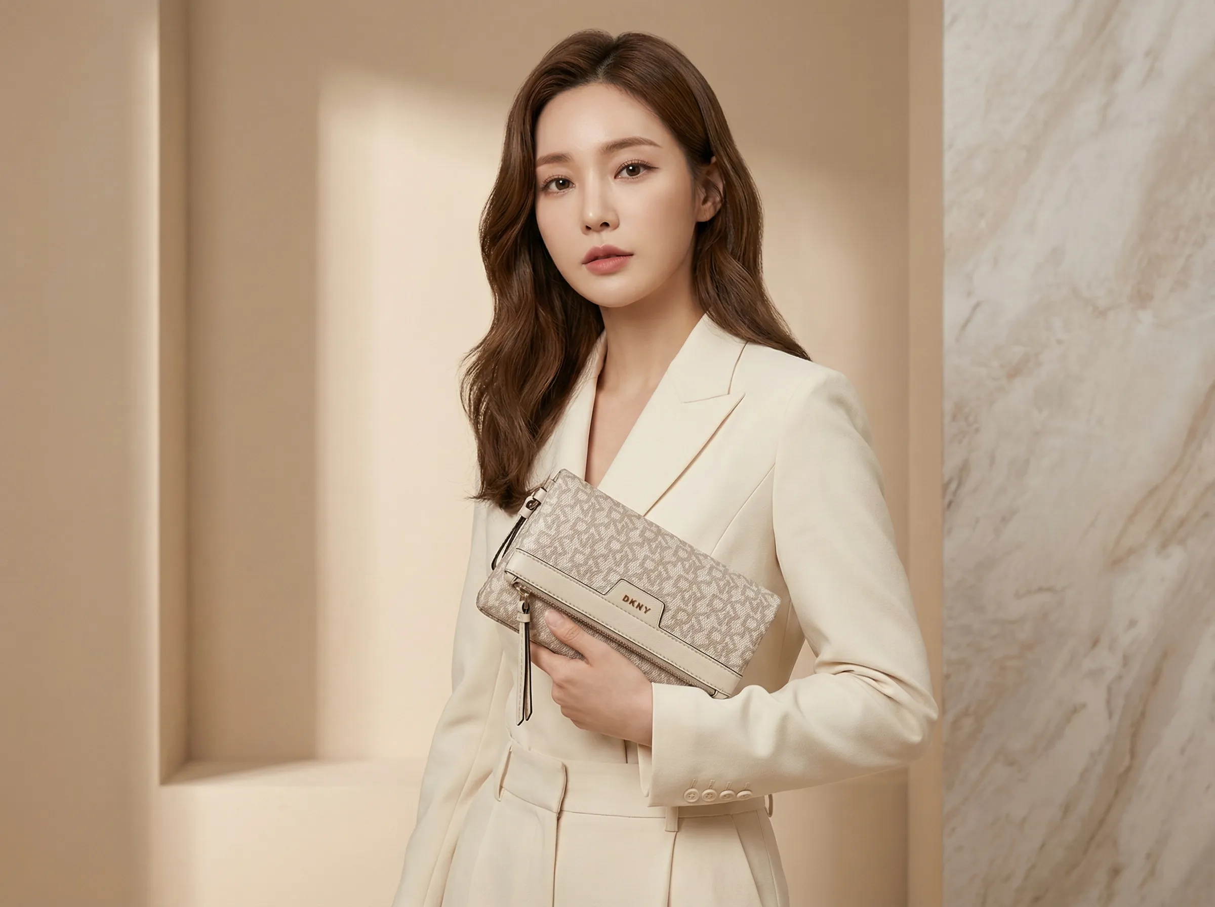DKNY Clutch Bag model photo