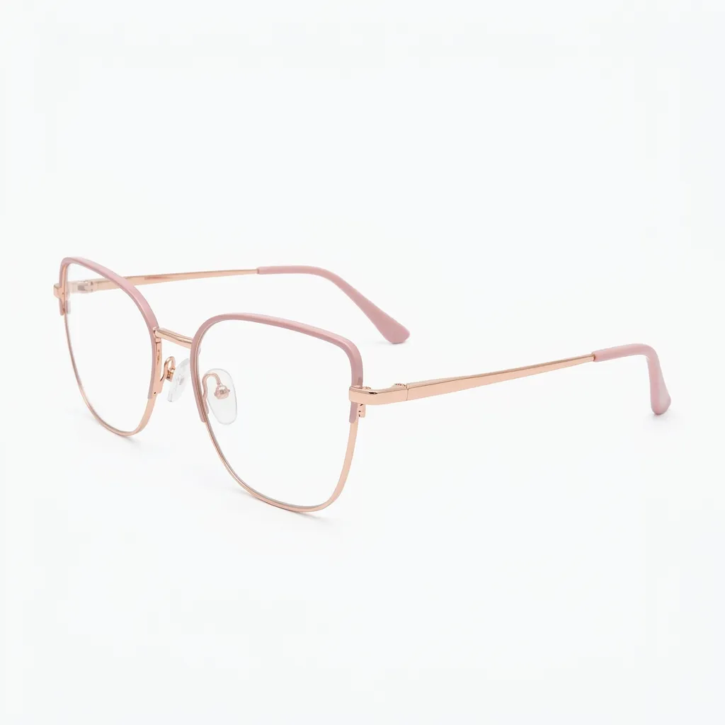 Women's Optical Glasses on white background