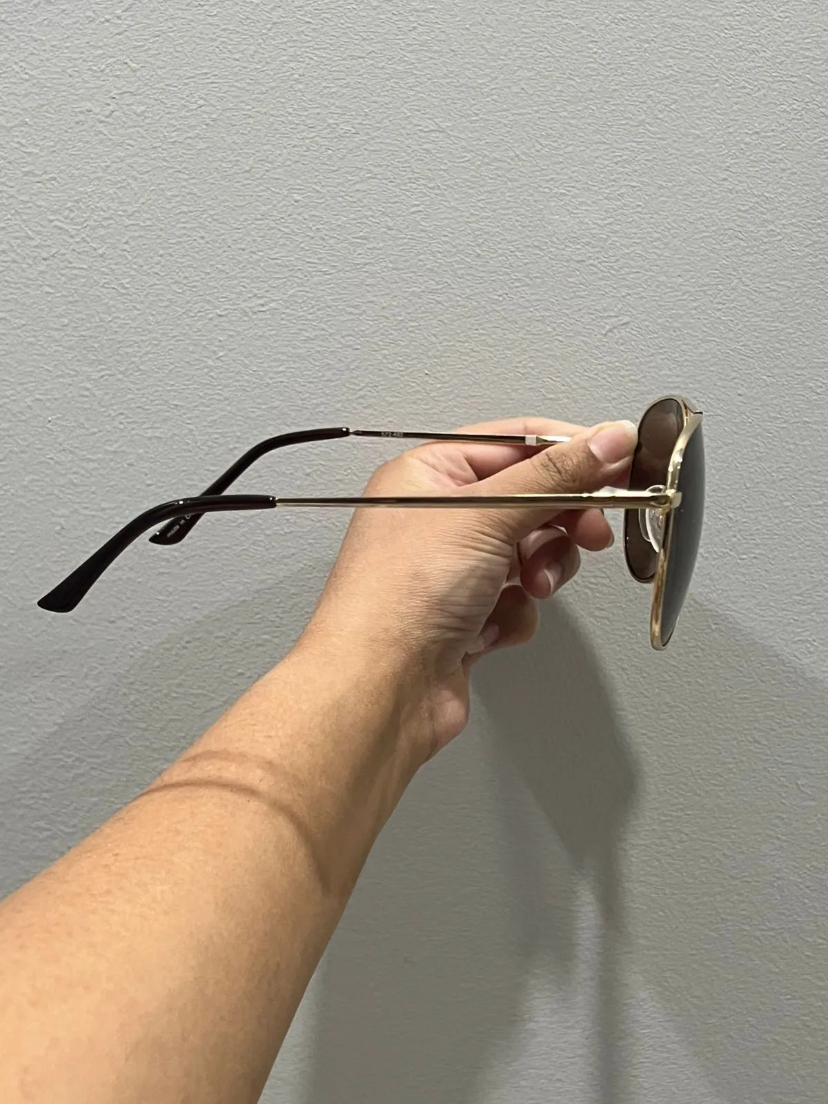 Bad example glass flat side