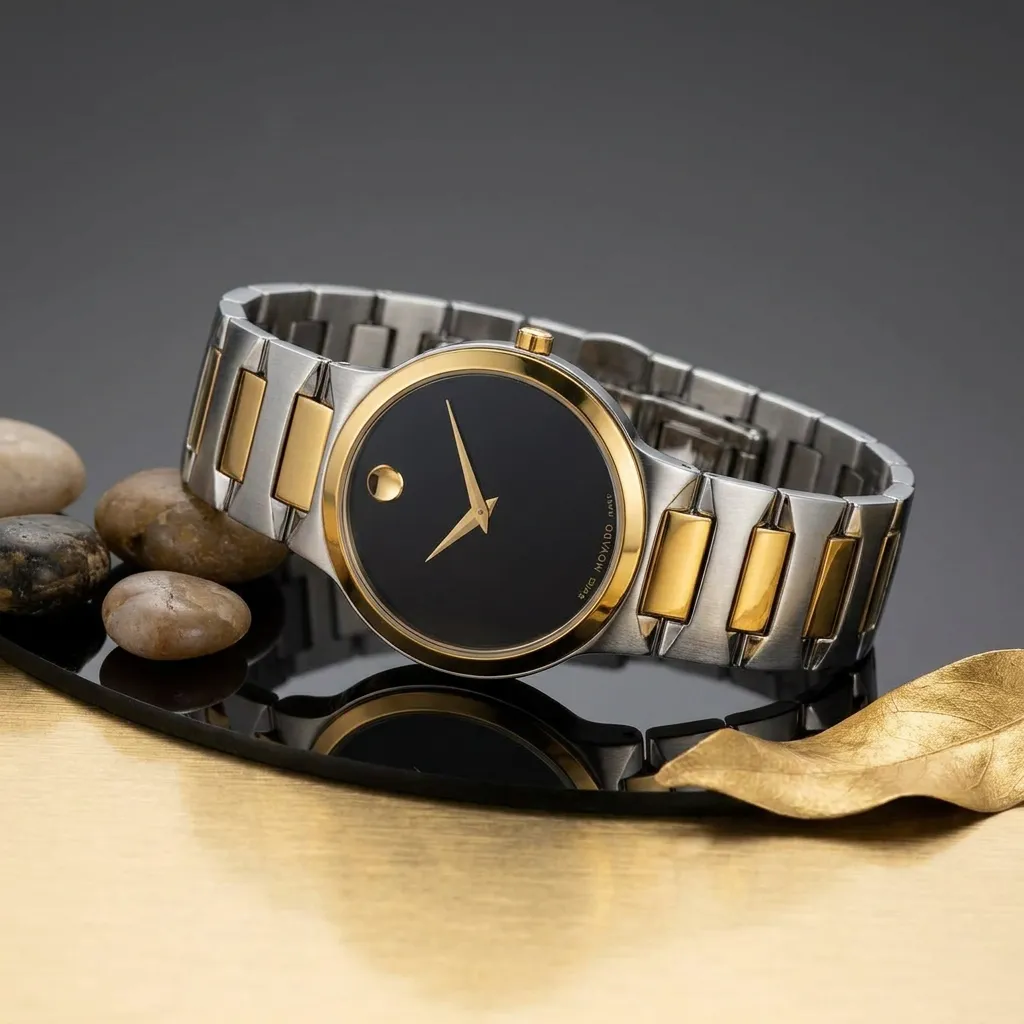 Luxury Chronograph Watch studio shot