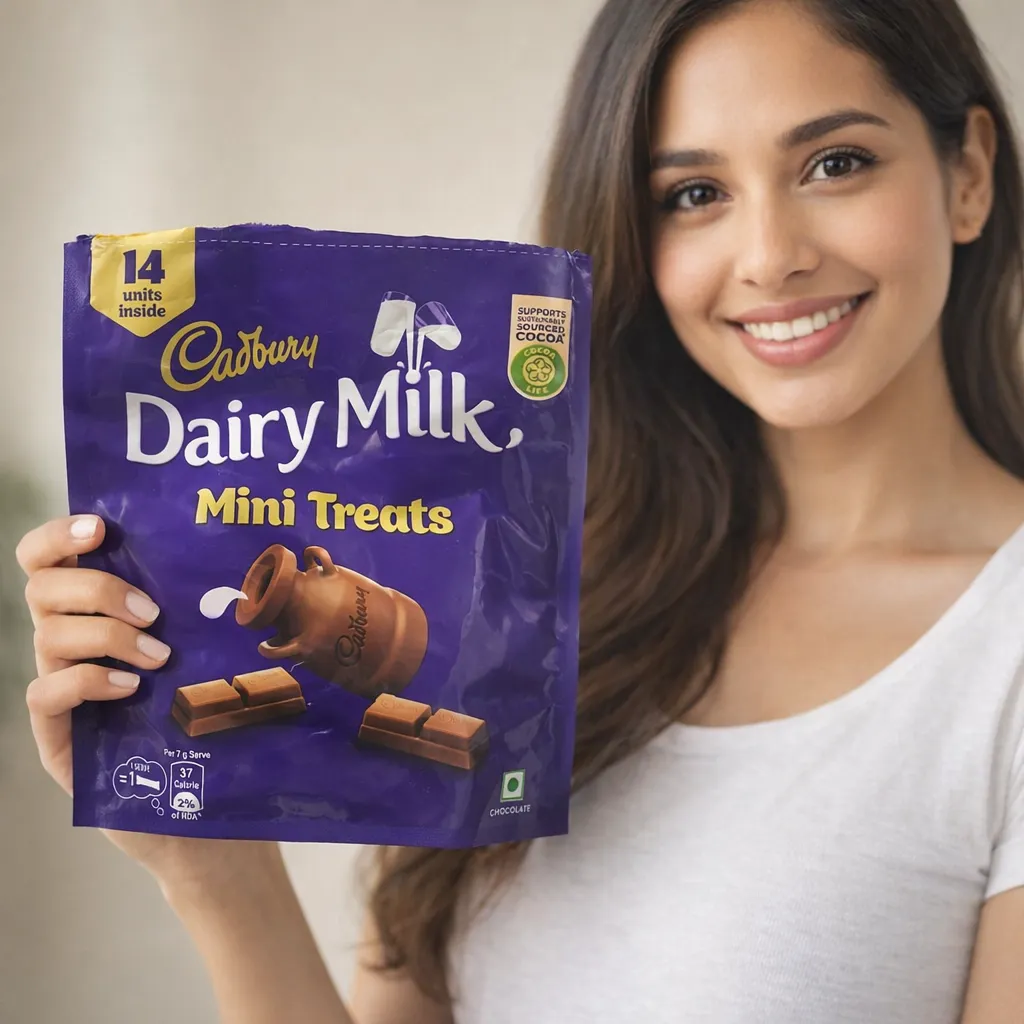 Chocolate Packet model photo