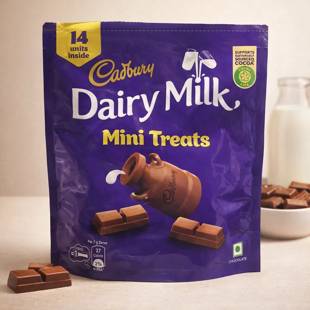 Chocolate Packet studio shot